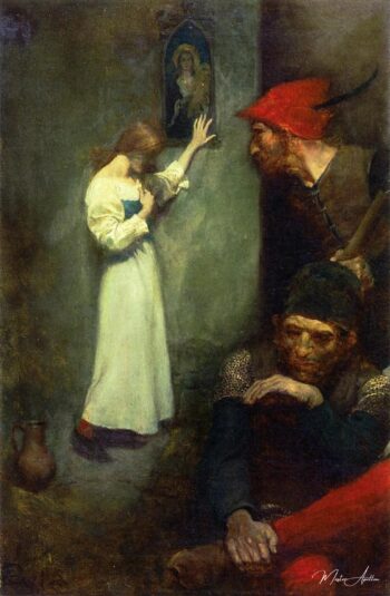 Guardado por un par de rudos soldados ingleses – Howard Pyle Howard Pyle 2025-05-21