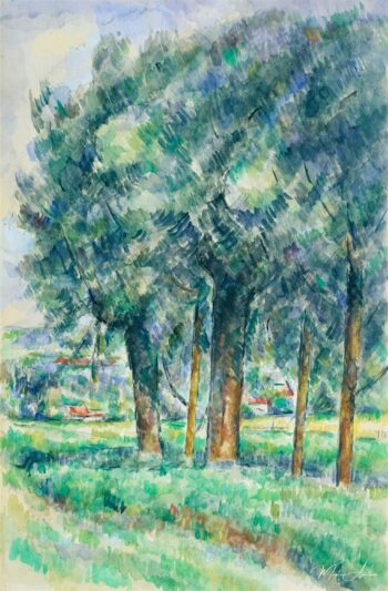Grupo de árboles – Paul Cézanne Paul Cézanne 2025-05-21