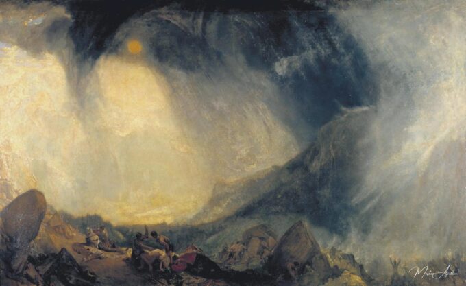 Hannibal cruzando los Alpes – William Turner William Turner 2025-05-20