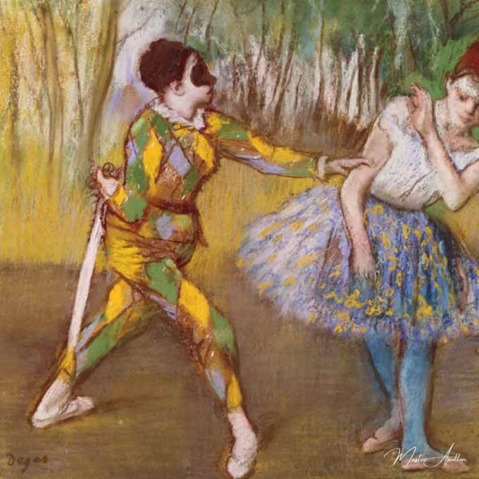 Harlequín y Colombina – Edgar Degas Edgar Degas 2025-05-03 2