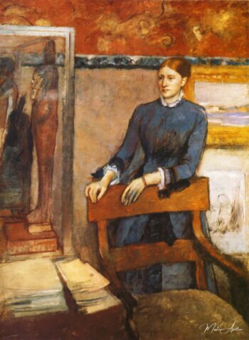 Hélène Rouart en el estudio de su padre – Edgar Degas Edgar Degas 2025-05-21