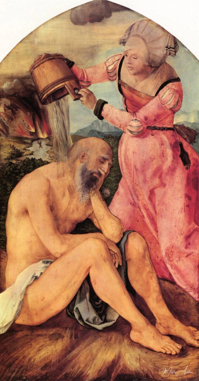 Hiob es reprendido por su mujer – Albrecht Dürer Albrecht Dürer 2025-04-17