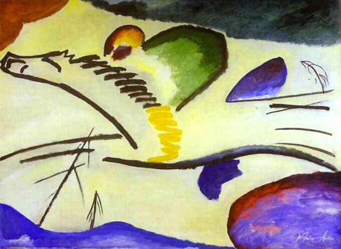 Hombre lírico sobre un caballo – Vassily Kandinsky Wassily Kandinsky 2025-05-14 2