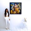 Adele Bloch-Bauer Inspiration - Kesorn | 80 x 80 cm Reproductions de tableaux à la peinture à l’huile