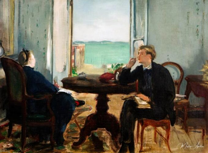 Interior en Arcachon – Edouard Manet Édouard Manet 2025-06-01