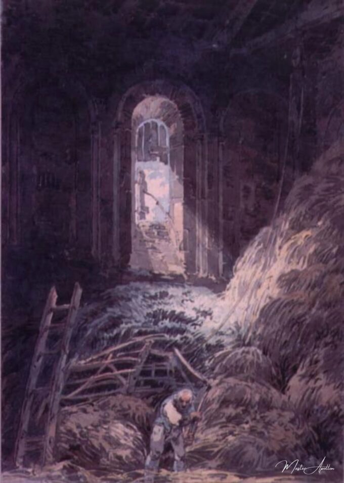 Interior del refectorio en ruinas del priorato de Saint-Martin – William Turner William Turner 2025-05-20