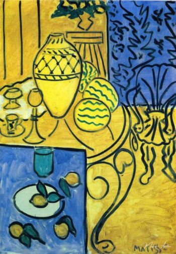 Interior en amarillo y azul – Matisse Henri Matisse 2025-05-19