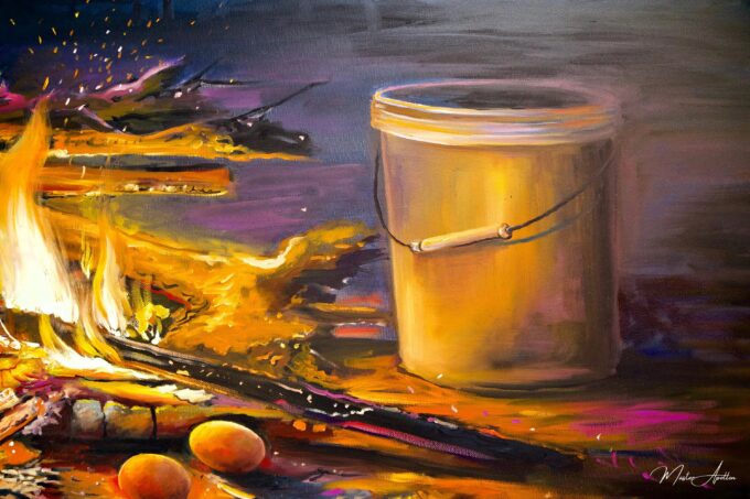 Issan | 160 x 120 cm Pintura Original en Venta 2025-04-15 12