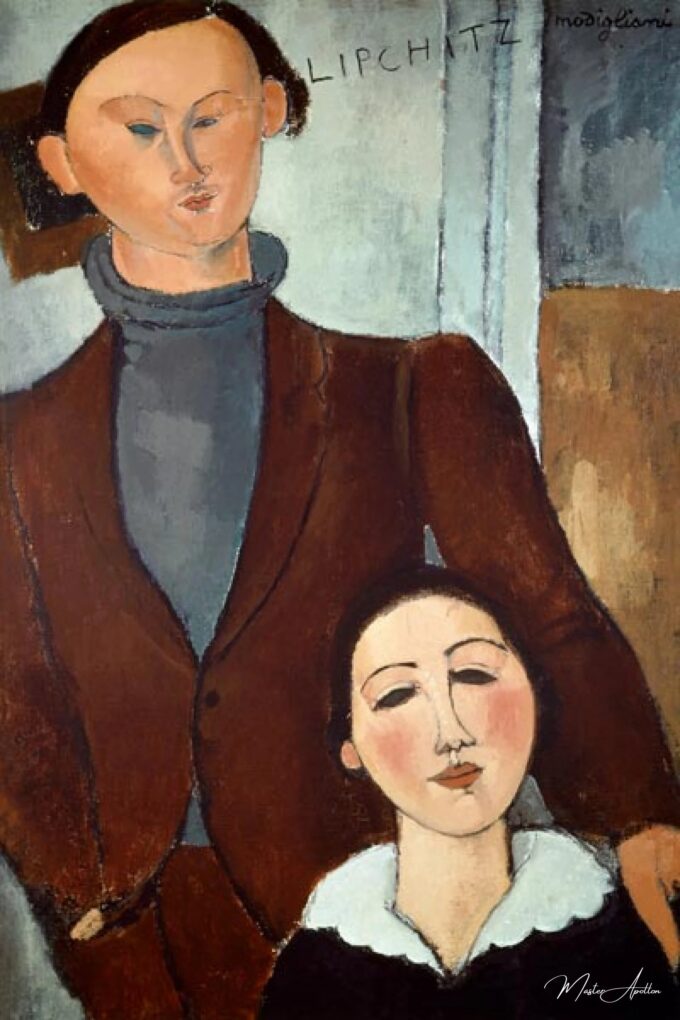 Jacques Lipschitz y su esposa – Amedeo Modigliani Amedeo Modigliani 2025-05-17