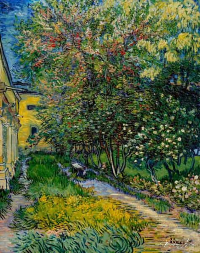 Jardín del hospital St-Rémy – Van Gogh Vincent Van Gogh 2025-05-19
