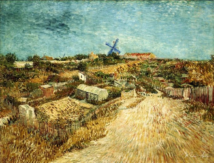 Jardines de hortalizas de Montmartre – Van Gogh Vincent Van Gogh 2025-05-19