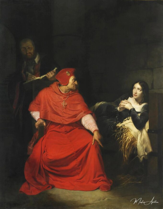Jeanne d’Arc enferma interrogada en su prisión por el cardenal de Winchester – Paul Delaroche Paul Delaroche 2025-05-20