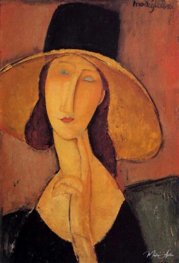 Jeanne Hébuterne con el gran sombrero – Amedeo Modigliani Amedeo Modigliani 2025-05-16