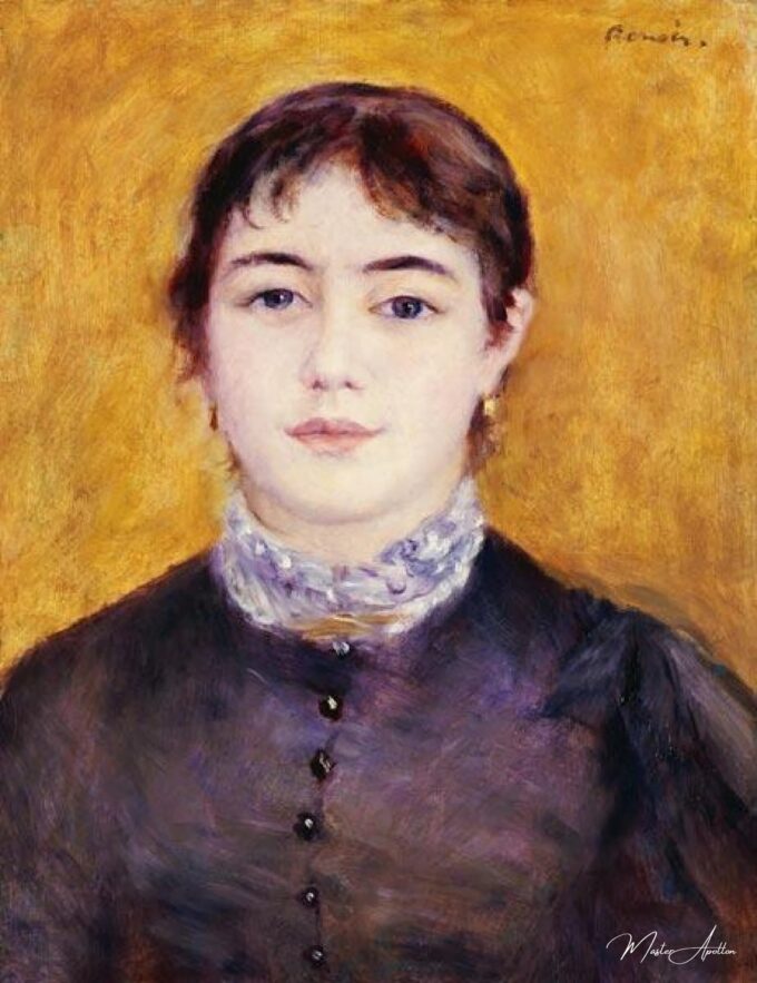Joven mujer vestida de azul – Pierre-Auguste Renoir Pierre-Auguste Renoir 2025-05-09