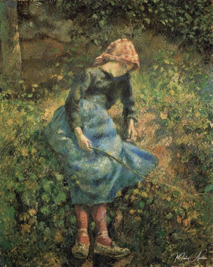 Joven chica con baguette – Camille Pissarro Camille Pissarro 2025-05-08
