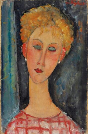 Joven chica con pendientes – Amedeo Modigliani Amedeo Modigliani 2025-05-16