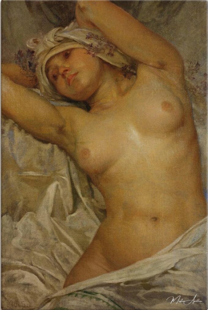 Chica joven desnuda – Mucha Alfons Mucha 2025-03-15