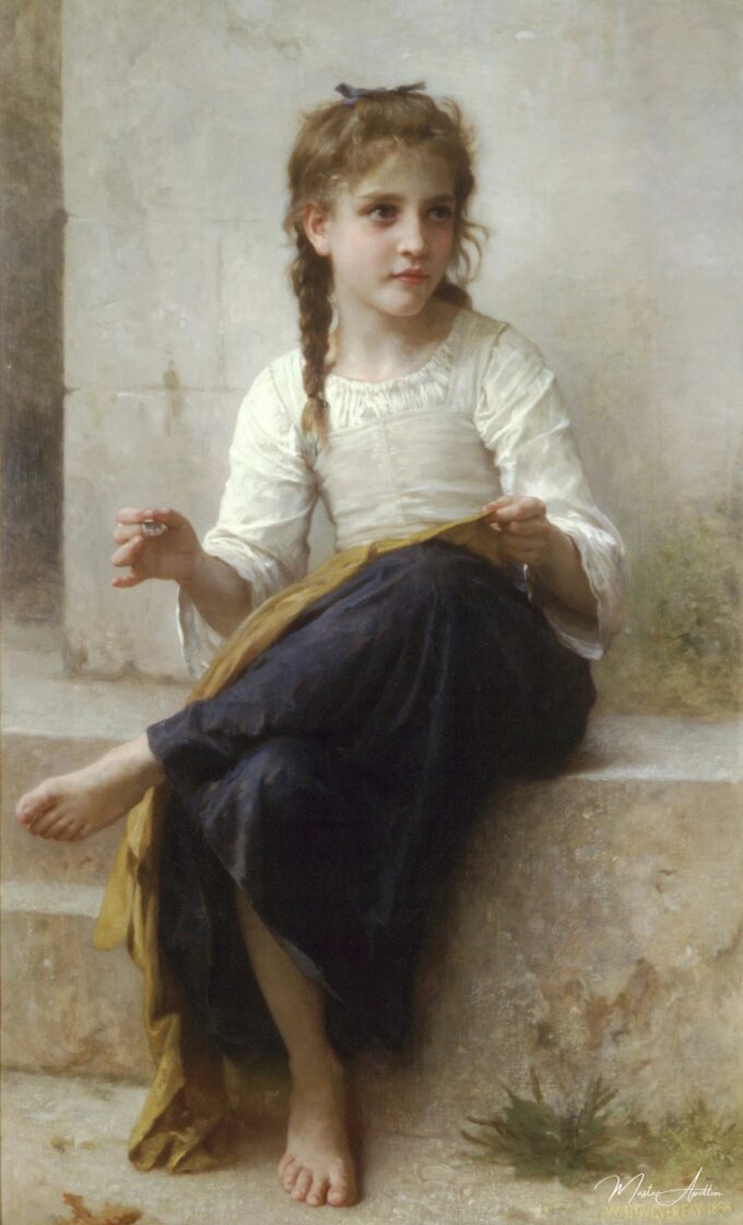 Joven niña que cose – William Bouguereau William Bouguereau 2025-05-20