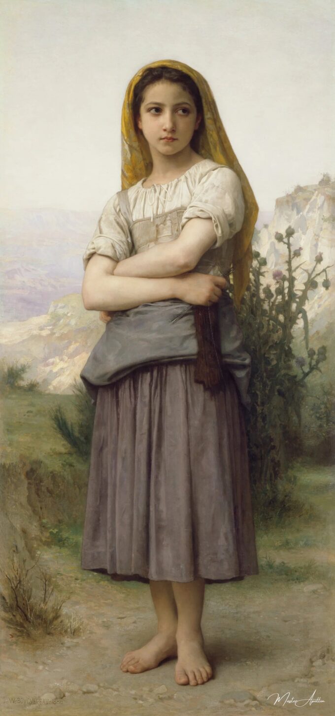 Joven niña – William-Adolphe Bouguereau William Bouguereau 2025-05-20