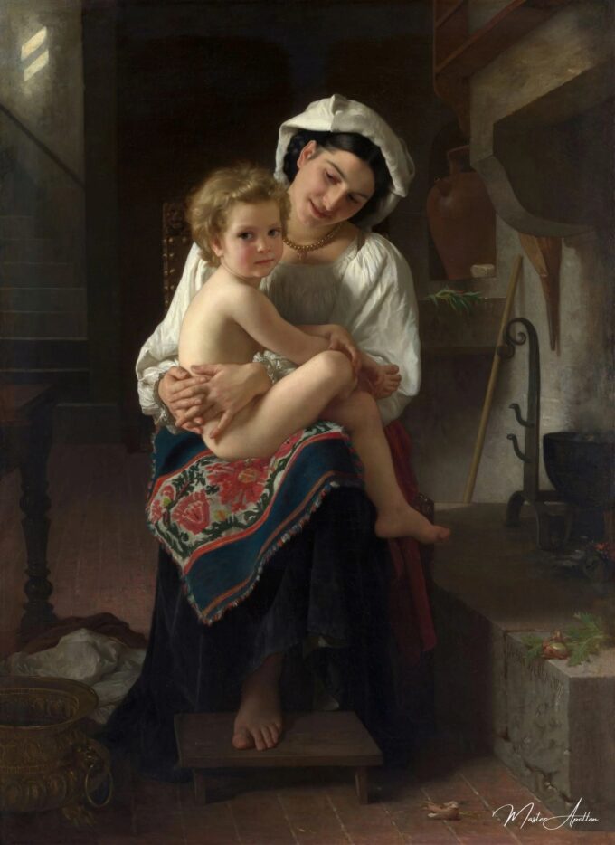 Joven madre mirando a su hijo – William Bouguereau William Bouguereau 2025-05-20