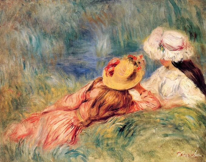 Chicas jóvenes al borde del agua – Pierre-Auguste Renoir Pierre-Auguste Renoir 2025-05-14