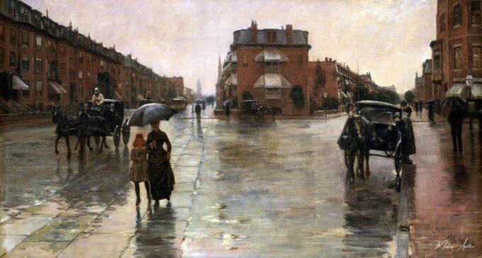 Día de lluvia, Boston – Childe Hassam Childe Hassam 2025-05-20