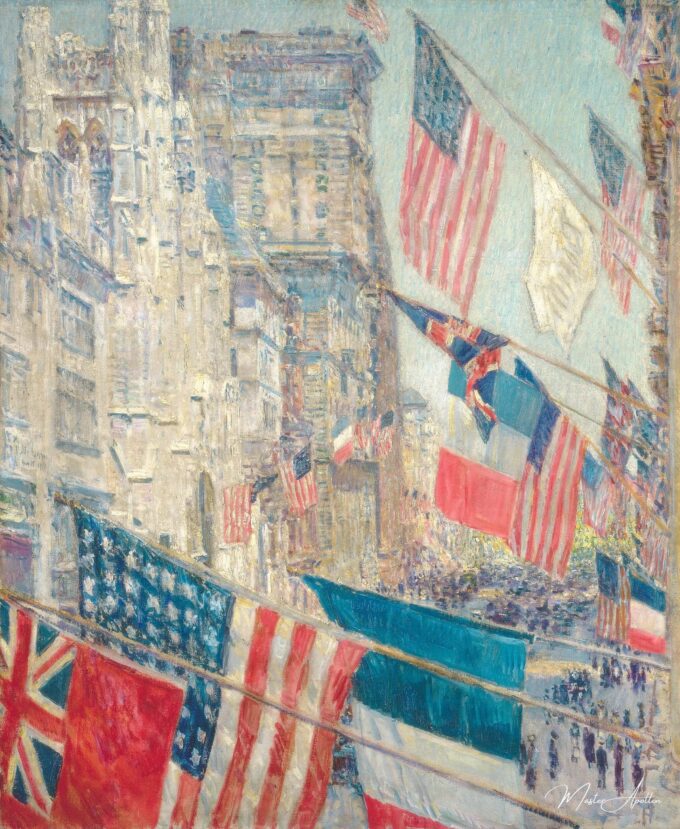 Día de los Aliados, mayo de 1917 – Childe Hassam Childe Hassam 2025-05-20