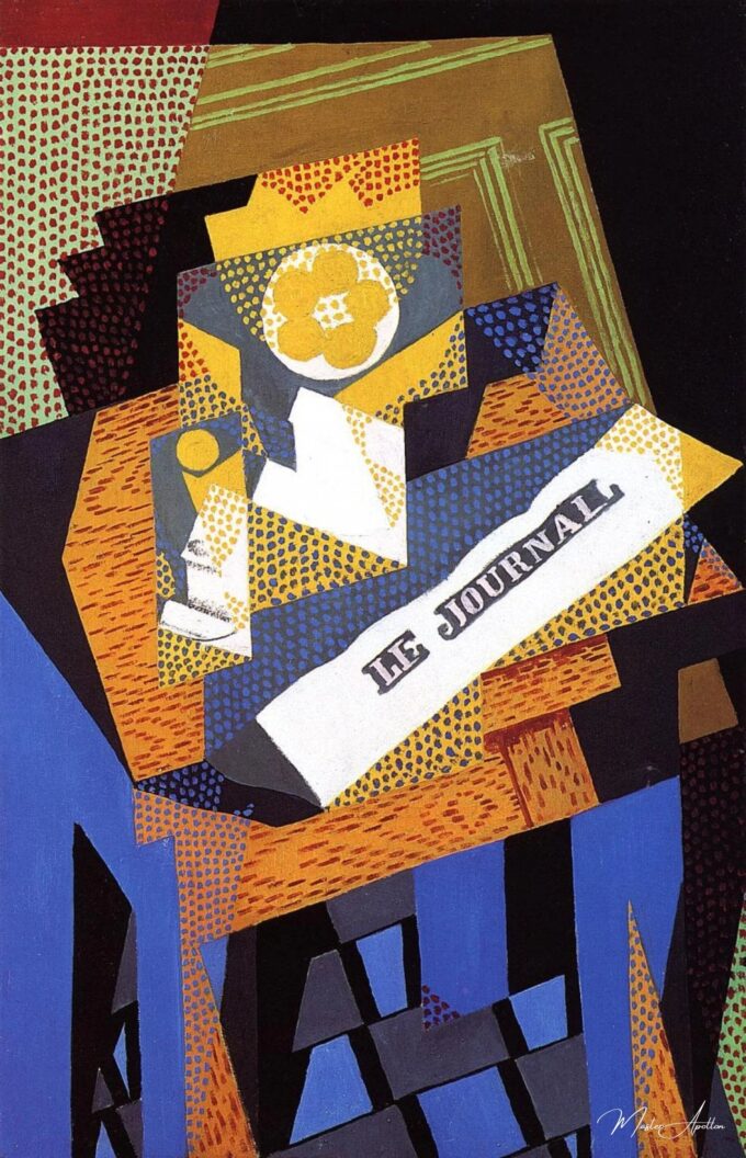 Diario y plato de frutas – Juan Gris Juan Gris 2025-05-14 2