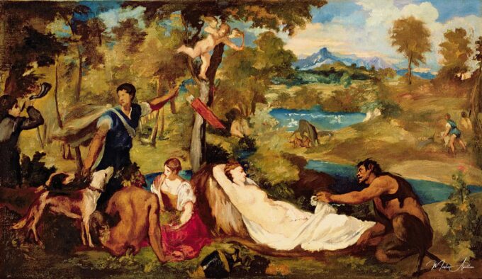 Júpiter y Antiope – Edouard Manet Édouard Manet 2025-05-15 2