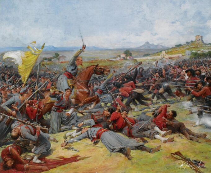 La batalla cerca de Mentana – Lionel Royer Lionel Royer 2025-05-19