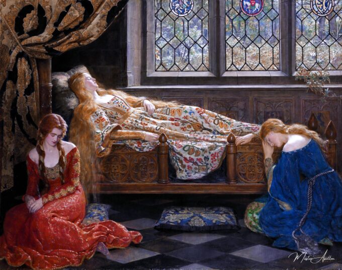 La Bella Durmiente de John Collier John Collier 2025-05-15