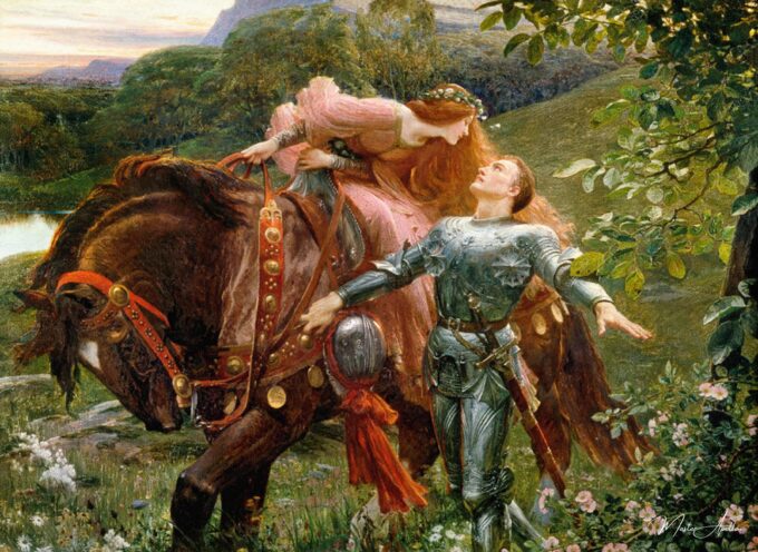 La dama hermosa sin piedad – Sir Francis Dicksee Sir Francis Dicksee 2025-05-08