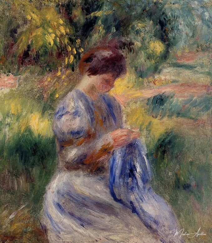 La bordadora – Pierre-Auguste Renoir Pierre-Auguste Renoir 2025-05-09