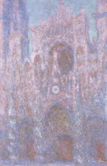 La catedral de Ruan. Sinfonía en gris y negro (W1323) – Claude Monet Claude Monet 2025-05-19
