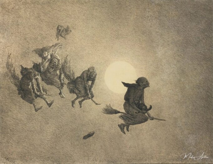La cabalgata de las brujas, 1870 – William Holbrook Beard William Holbrook Beard 2025-05-10