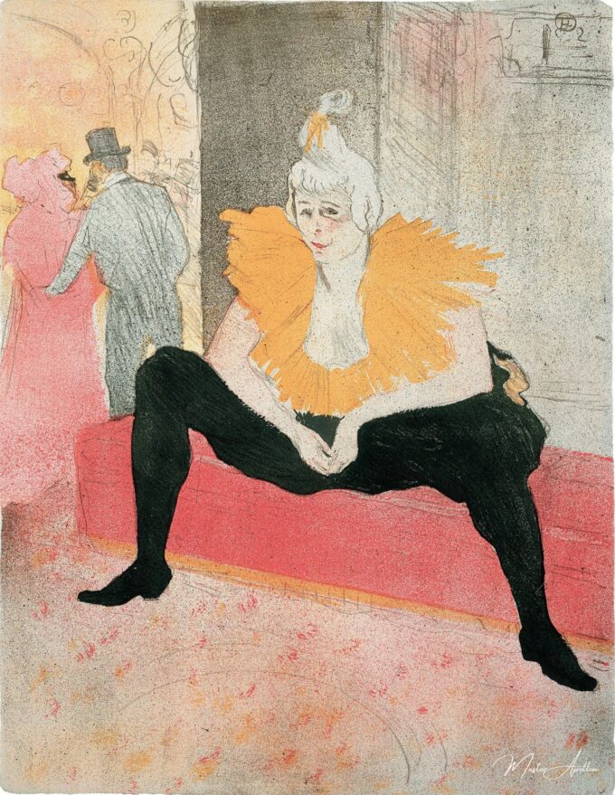 La payasa sentada – Toulouse Lautrec Henri de Toulouse-Lautrec 2025-05-21