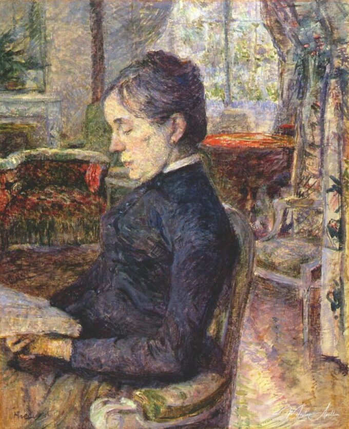 La condesa Adèle de Toulouse-Lautrec en el salón del castillo de Malromé – Toulouse Lautrec Henri de Toulouse-Lautrec 2025-05-21