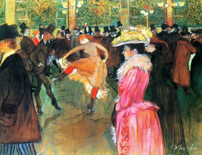 La Danza en el Moulin-Rouge – Toulouse Lautrec Henri de Toulouse-Lautrec 2025-05-09 2