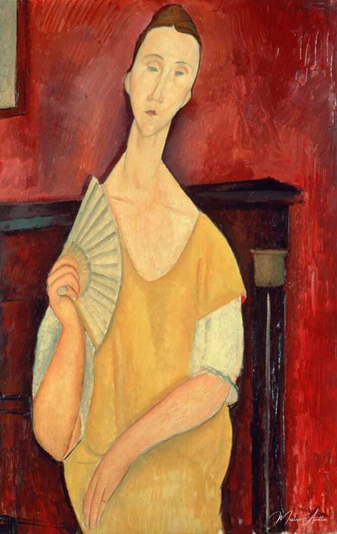 La mujer del abanico – Amedeo Modigliani Amedeo Modigliani 2025-05-17