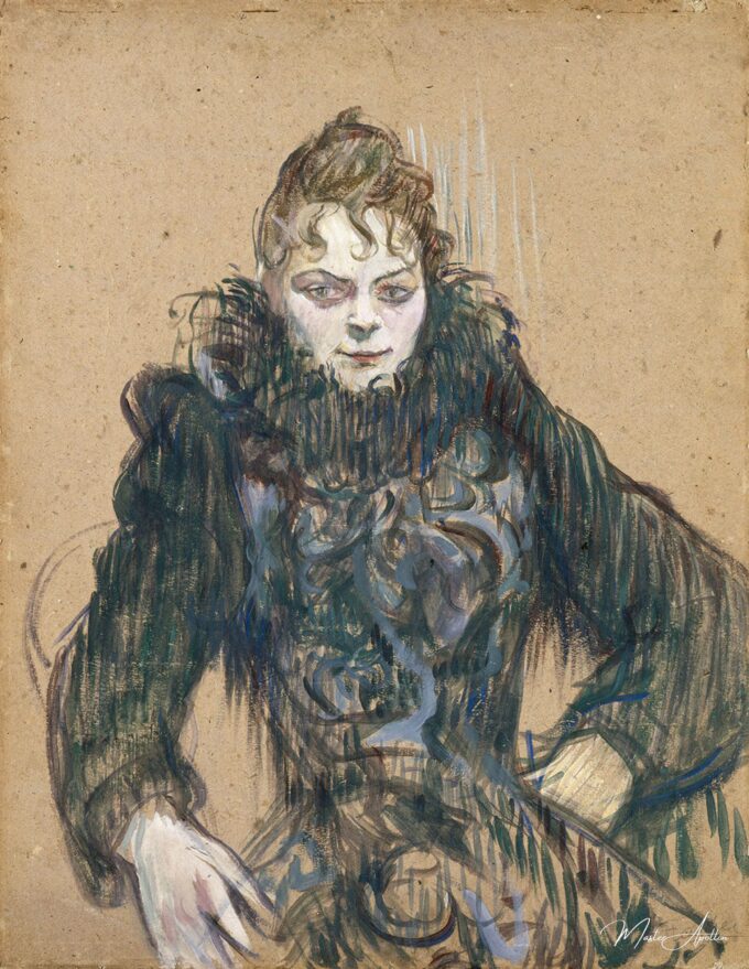 La mujer con el boa negro – Toulouse Lautrec Henri de Toulouse-Lautrec 2025-05-21