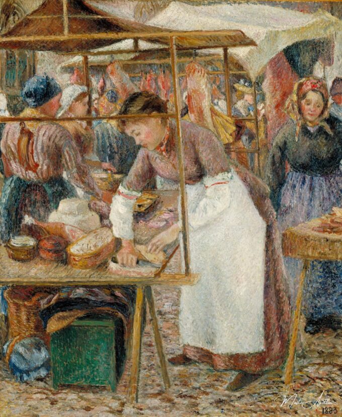 La mujer del carnicero – Camille Pissarro Camille Pissarro 2025-05-08