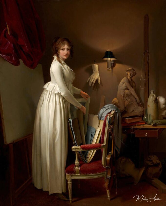 La mujer del artista en su taller – Louis Boilly Louis Boilly 2025-05-19