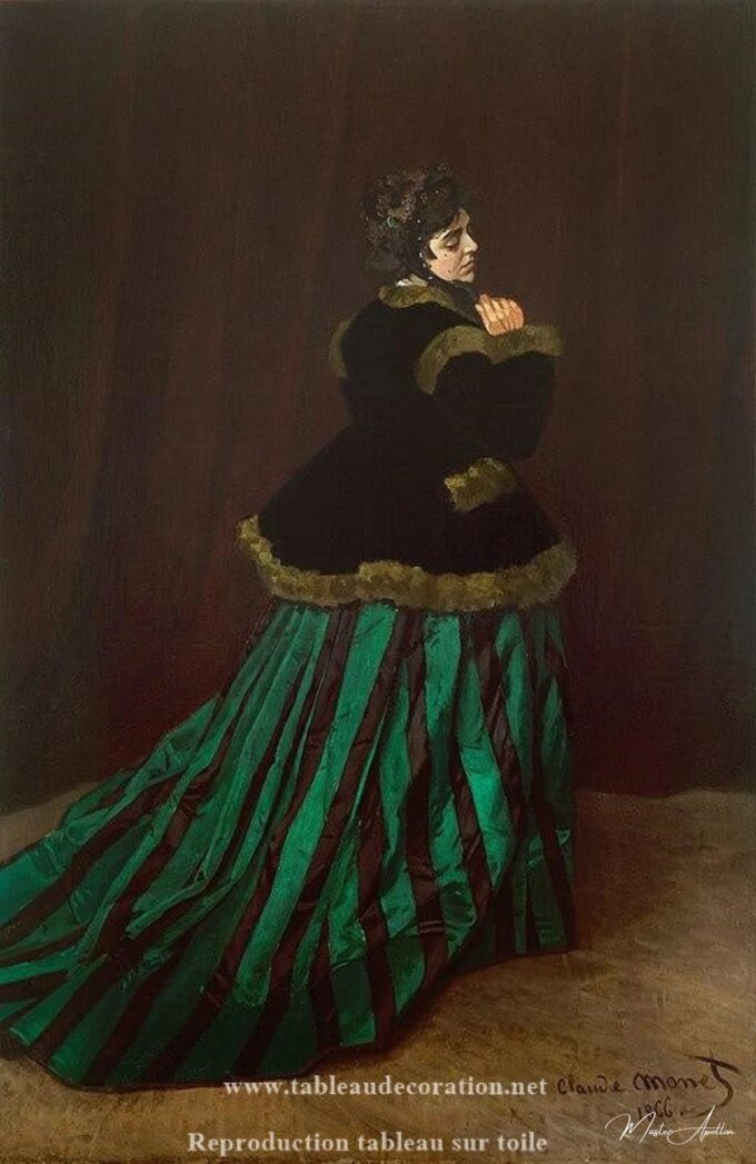 La mujer en vestido verde – Claude Monet Claude Monet 2025-05-09 2