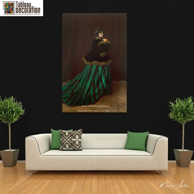 La mujer en vestido verde – Claude Monet Claude Monet 2025-05-09 3