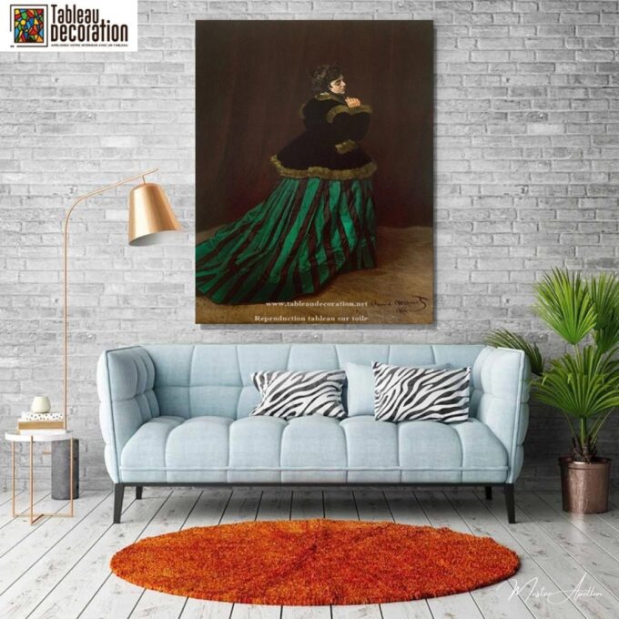 La mujer en vestido verde – Claude Monet Claude Monet 2025-05-09 4