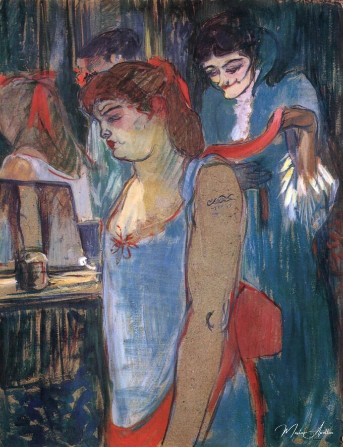 La mujer tatuada o los aseos – Toulouse Lautrec Henri de Toulouse-Lautrec 2025-05-21