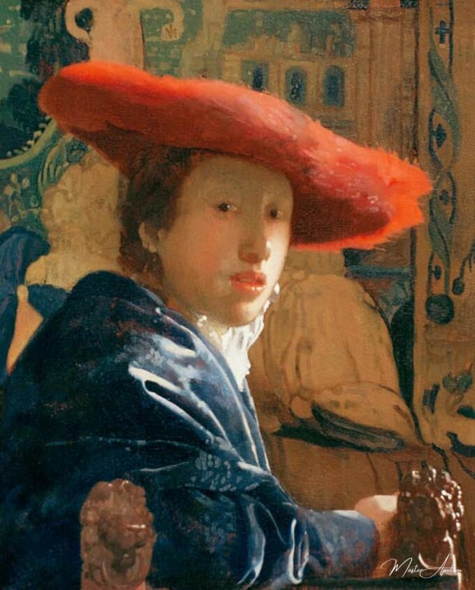La niña del sombrero rojo – Johannes Vermeer Johannes Vermeer 2025-05-19