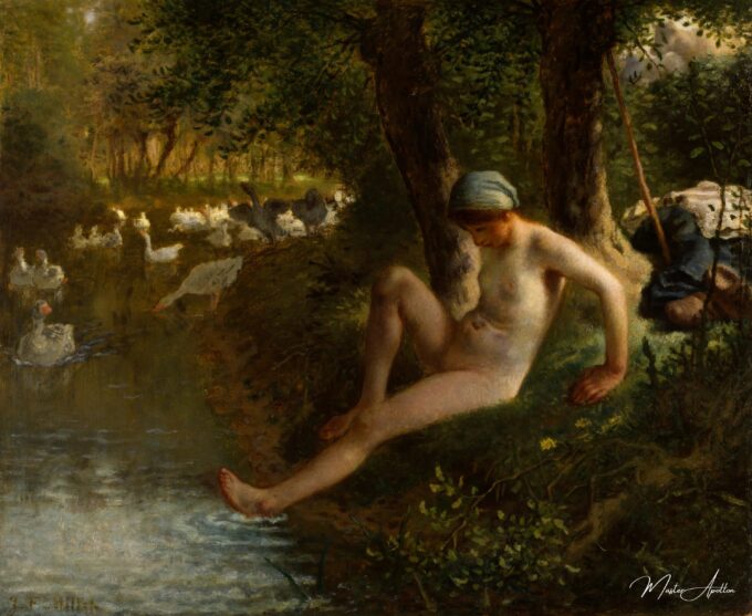 La niña de la oca – Jean-François Millet Jean-François Millet 2025-03-24