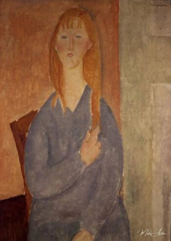 La chica en vestido azul – Amadeo Modigliani 2025-05-19