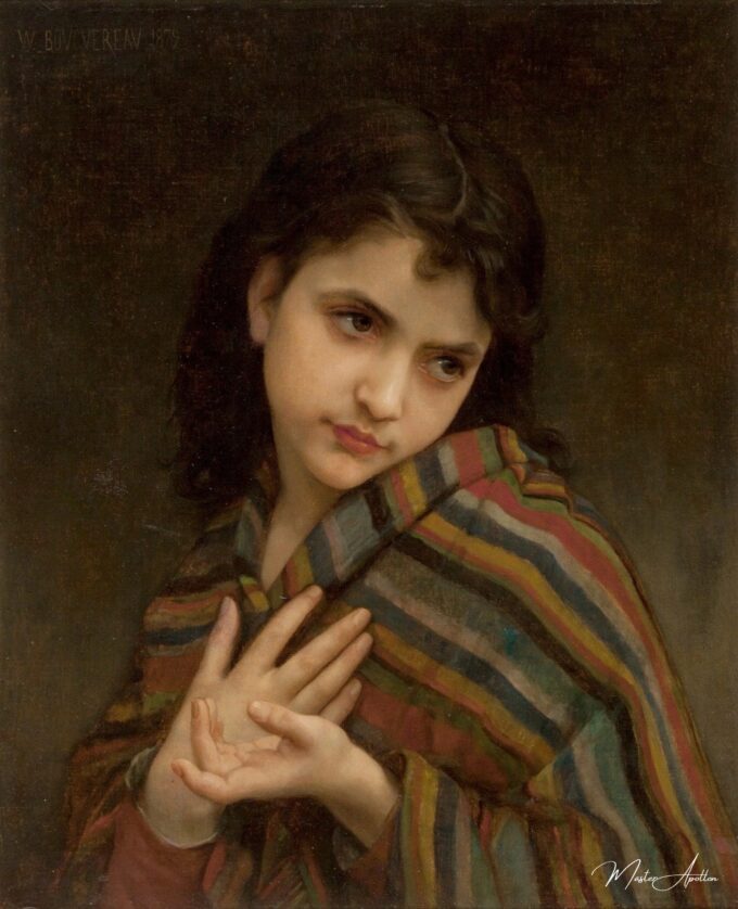 La niña friolera de William Bouguereau William Bouguereau 2025-05-15